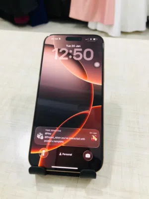iPhone 16 Pro Max 256gb excellent condition آيفون 16 برو ماكس 256 جيجابايت – لون ذهبي – بطارية 95٪