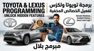 برمجة تويوتا وا لكزس 2018-2025