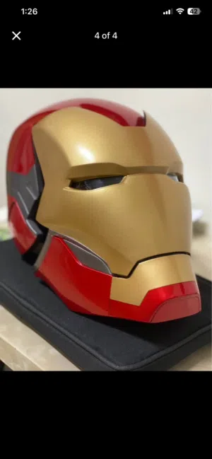 Iron Man Mask in great condition قناع جدا جميل بحالة ممتازة قيم جدا