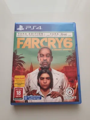 لعبة Far Cry 6 – Yara Edition لجهاز PS4 اللعبة بحالة ممتازة وتعمل بشكل كامل