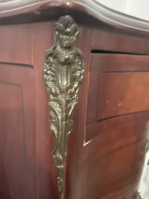 مجموعة اداراج انتيك مصري مطعمه بالنحاس