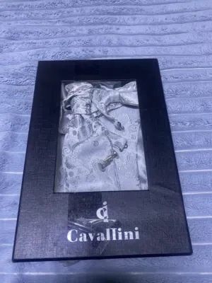 بلايزر فضي ماركة cavallini
