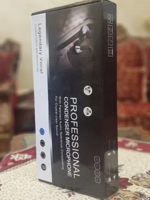 ميكرفون احترافي جديد بكرتونته غير مستعمل