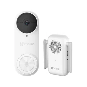 جرس باب ذكي EZVIZ DB2 Pro Video Doorbell 2K+ – بطارية وشاشة صوت