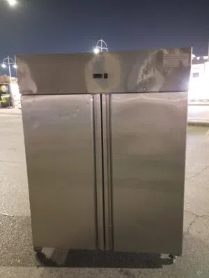 ثلاجة تبريد تجارية بابين ستانلس ستيل – شيلر مطعم/محل – 1400 لتر  Commercial Chiller 2 Door