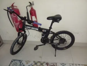 Land Rover cycle 4G new condition with double