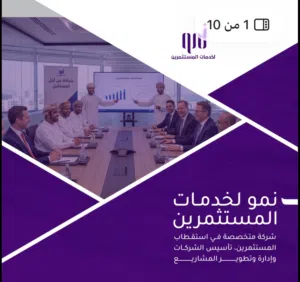 شركة إستثمارية رائدة مكونة من ثلاث شركات تكاملية تخدم مجال الاستثمار و التسويق و التطوير
