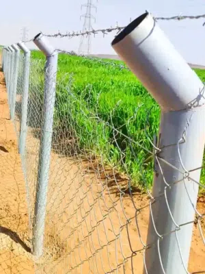 تركيب أسلاك شائكة وأمواس