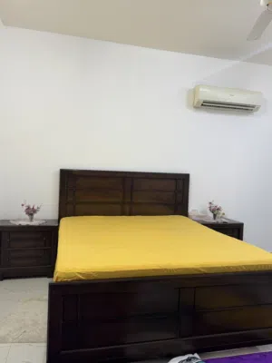 Turkish bed drawers and dressing table135 riyals