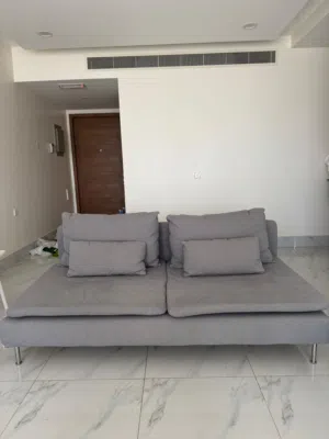 Very clean and comfy sofa (IKEA) + an armchair