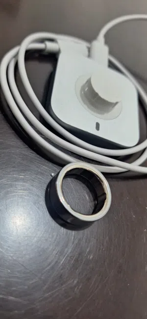 Brand:	Oura Model:	Ring 4 Color:	Silver Size:Size 10 Condition: Very Good Accessories: with Charger