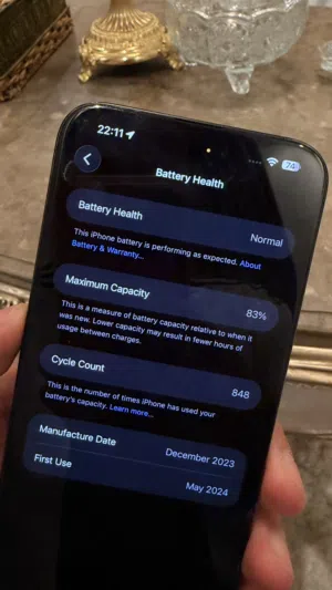 iPhone 15 Pro Max Good Condition