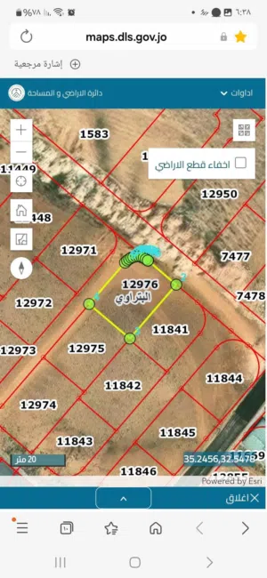 قطعة ارض 500م للبيع على شارعين الزرقاء الجديدة