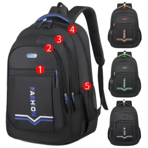 حقيبةكبيرة ممتازة ، للدراسة والسفر ، وبحجم اللابتوب ، فقط 35 درهما  Excellent large bag, suitable fo