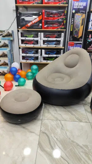 inflatable air sofa with air pump