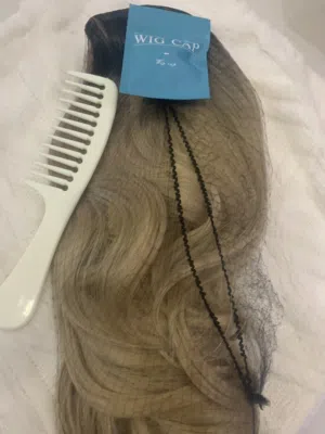 باروكة شعر اصطناعي اشقر