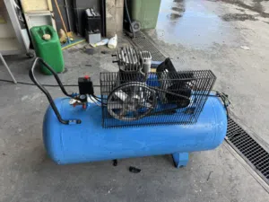 كومبرسور 200 لتر واحد فاز  استعمال مرتين