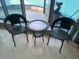 Outdoor table and chairs