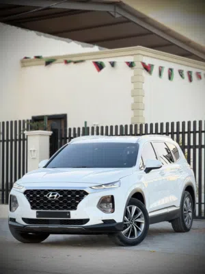 Hyundai SantaFe 2020 لون ابيض