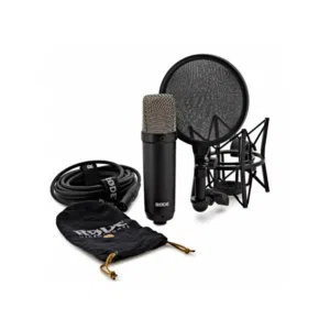 RØDE NT1 Original + Scarlett Solo 3rd Gen Like New مايك وكرت صوت جديد مش مستخدم غير مرتين