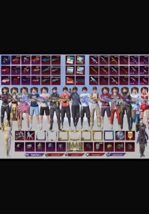 حساب ببجي عباره عن نوادر