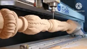 مخرطة اخشاب cnc بطول 260سم
