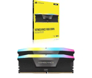 CORSAIR VENGEANCE RGB DDR5   32GB RAM 6400 XMP ضمان سنه و 6  اشهر قابل للتفاوض