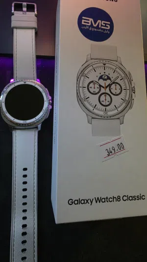 Samsung Watch 8 Classic (46mm) - حالة وكالة تماماً + كفالة رسمية