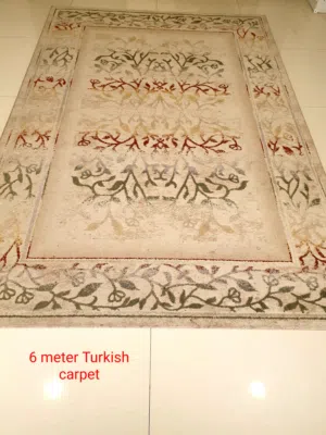 4 Pieces Turkish carpets and a doormat