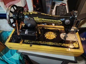 vintage Singer domestic sewing machine