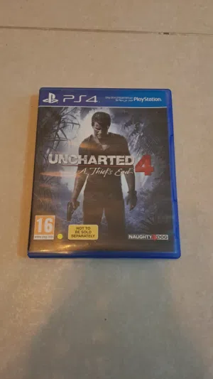 Uncharted 4 game  مستعمله قليل