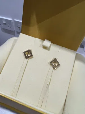 New Unused Fendi Earrings