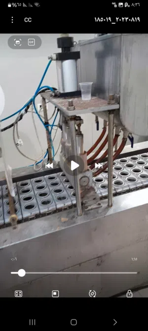 ماكينة تعبئة وتغليف كاسات جلي