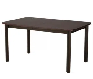 New dining table, lightly used, extendable, comes with 6 chairs