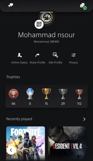 حساب بلايستيشن نادر جدددا الاول في الاردن