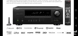 مسرح منزلي DENON AVR-1912 مع سماعات Difinitive Technology