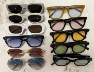Sunglasses set, used and new