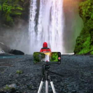 ترايبود للكاميرا و للموبايل مع حامل موبايل