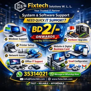 Computer Services (Starting from 2BHD- All over Bahrain )