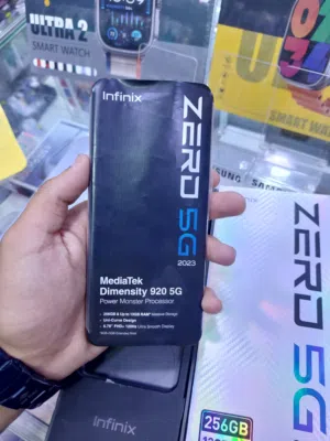 جهاز فل نظافه  256g 13ram Infinix Zero 5G 2023 كامل اغراضة الاصلية