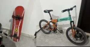 Bike 20 inç 10kd with skate gift