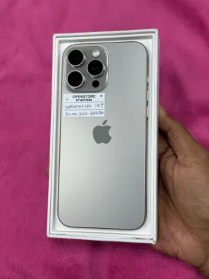 iPhone 16 pro max -256 GB - Box piece-  Amazing and neat phone- Apple warranty 29/04/26