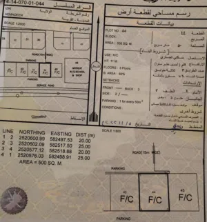Mixed Use Land for Rent in Al Dakhiliya Izki