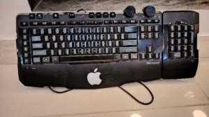 كيبورد جيمنج اصلي مايكروسوفت حط السعر اللي بدك ياه بحق ربنا