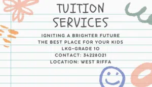 Tuition services Lkg-grade 10