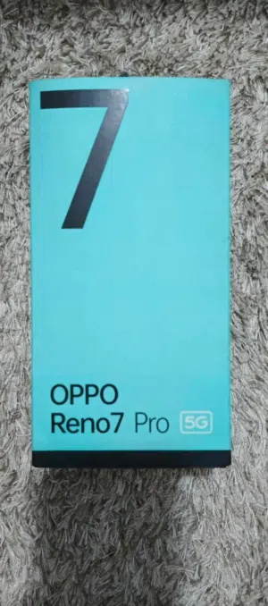 OPPO Reno 7 pro 5g ram 24 g256 بحال الوكاله استخدام بسيط