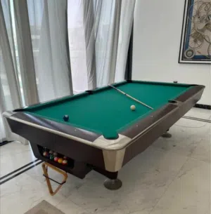 8 feet Tsports used marble slate top ,return ball pool billiards table is for sale