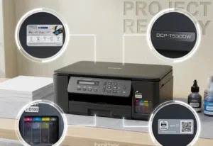 طابعة برذر Brother T530DW وايرليس بحالة ممتازة