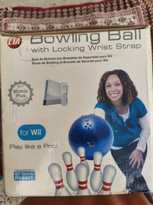 كرة يولين تركب عليها دراع الويي Bowling Ball للنتندو ويي