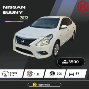 nissan sunny 2023 gcc car / نيسان صني
